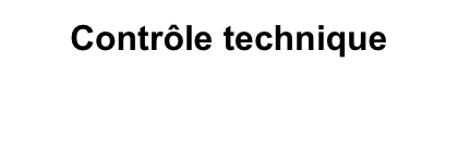 Contrôle technique

